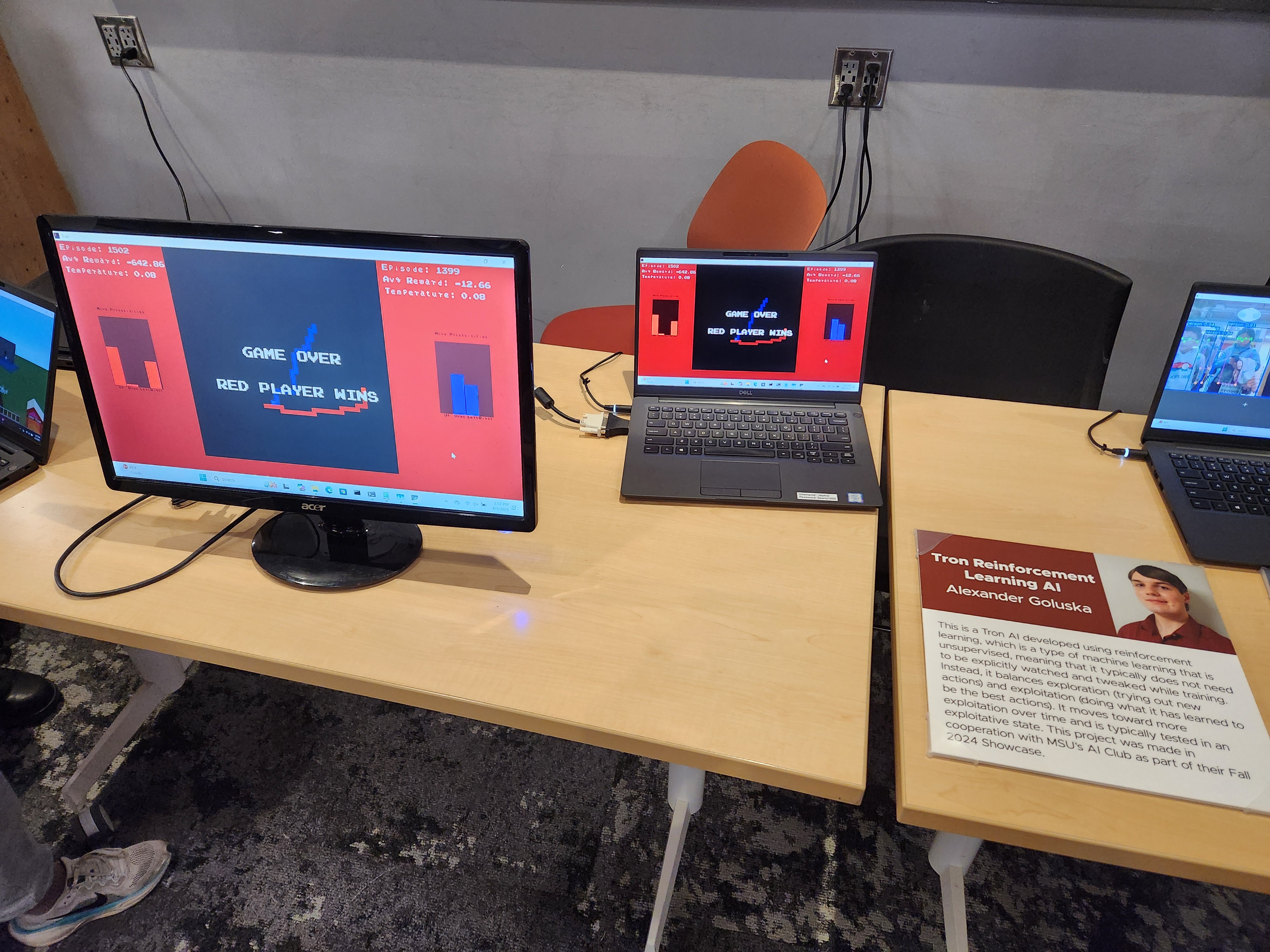 An image of an AI winning at the 2025 MSU Science Festival